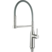 Смеситель для кухни Gappo G4398-55 Нержавеющая сталь Серый нержавеющая сталь