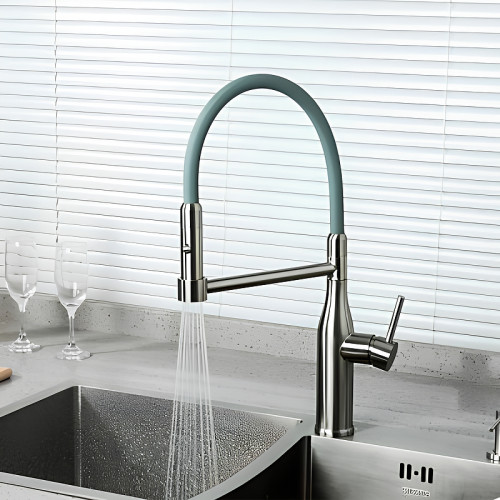 Смеситель для кухни Gappo G4398-55 Нержавеющая сталь Серый нержавеющая сталь