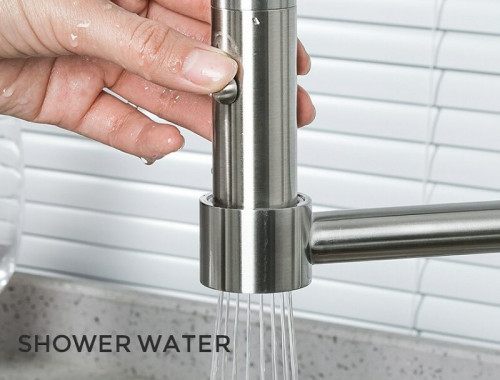 Смеситель для кухни Gappo G4398-55 Нержавеющая сталь Серый нержавеющая сталь