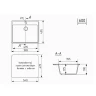Кухонная мойка Maretti Kitchen 565 KT565-WH цвет Белый