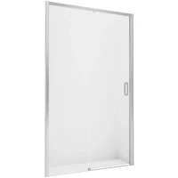 Душевая дверь New Trendy Prime Chrome 140 L D-0306A профиль Хром стекло прозрачное