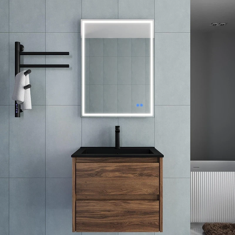 Тумба под раковину Vincea Gio 60 VMC-2G600CO подвесная цвет C.Oak