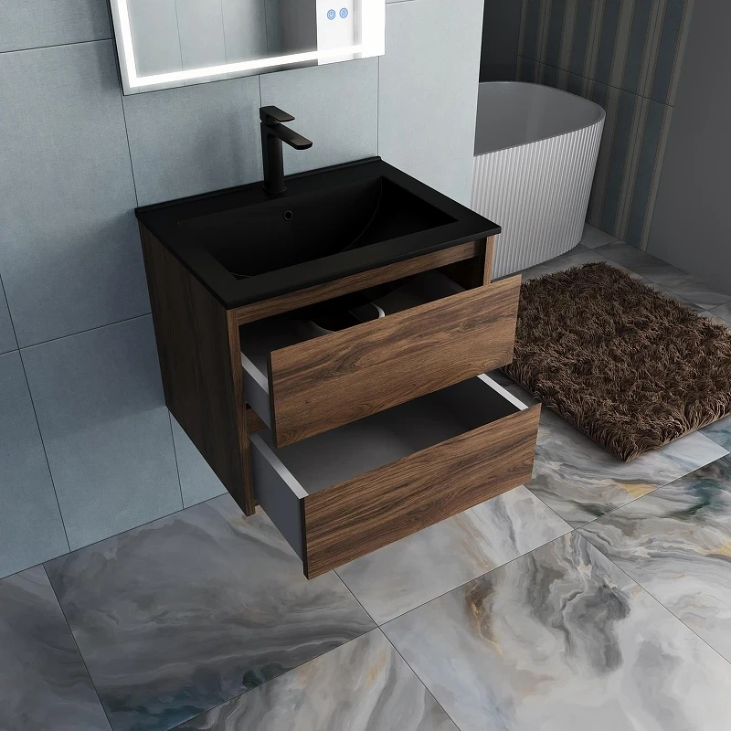 Тумба под раковину Vincea Gio 60 VMC-2G600CO подвесная цвет C.Oak
