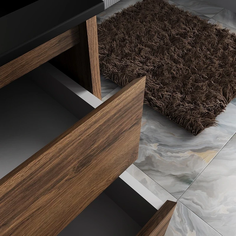 Тумба под раковину Vincea Gio 60 VMC-2G600CO подвесная цвет C.Oak