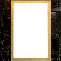 Зеркало Boheme Armadi Art Lucido 70 567-Foil с подсветкой Поталь МДФ / ЛДСП, стекло