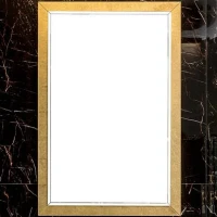 Зеркало Boheme Armadi Art Lucido 70 567-Foil с подсветкой Поталь МДФ / ЛДСП, стекло