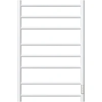 Электрический полотенцесушитель Point Аврора PN10848W П8 400x800 диммер справа Белый