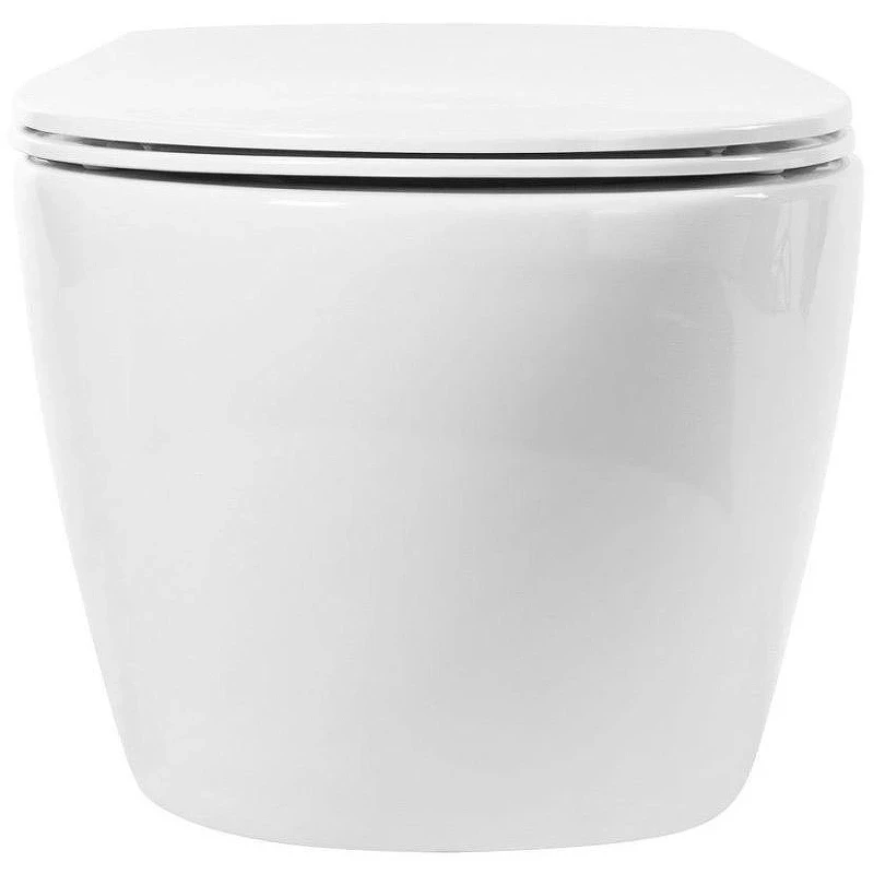 Унитаз Art&Max Elegant AM9316CHR/SC подвесной с сиденьем Микролифт