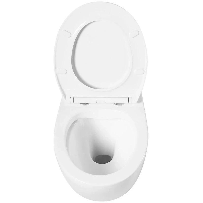 Унитаз Art&Max Elegant AM9316CHR/SC подвесной с сиденьем Микролифт
