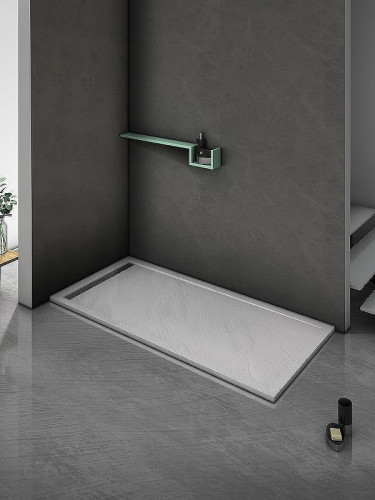 Душевой поддон из искусственного камня WeltWasser WW TRS 9070 STONE-WT 90x70 10000004369 Белый