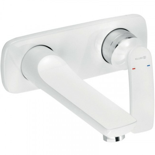 Смеситель для раковины Kludi Balance 522469175 Белый Хром латунь встраиваемый