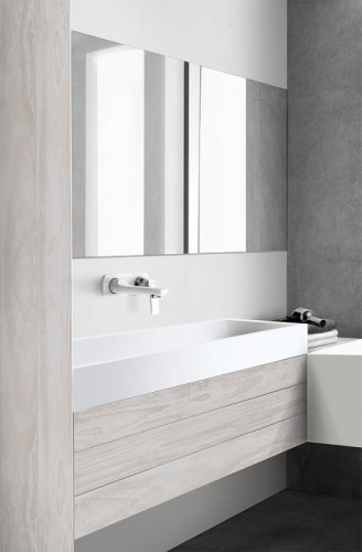 Смеситель для раковины Kludi Balance 522469175 Белый Хром латунь встраиваемый