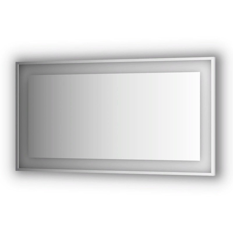 Зеркало Evoform Ledside 75х140 Сталь стекло