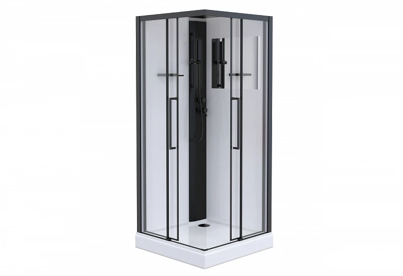 Душевая кабина Esbano Muse ESM-100CKR 100х100 ESKM100CKR без гидромассажа