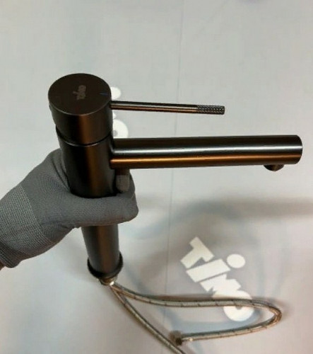 Смеситель для раковины Timo Saona 2311/18F Черное золото латунь