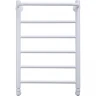 Водяной полотенцесушитель Comfysan Capri W-6 60x40 012717 с полкой Белый матовый