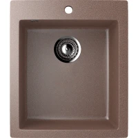 Кухонная мойка Ulgran Classic U-404-307 Терракот искусственный камень (литьевой мрамор) встраиваемый