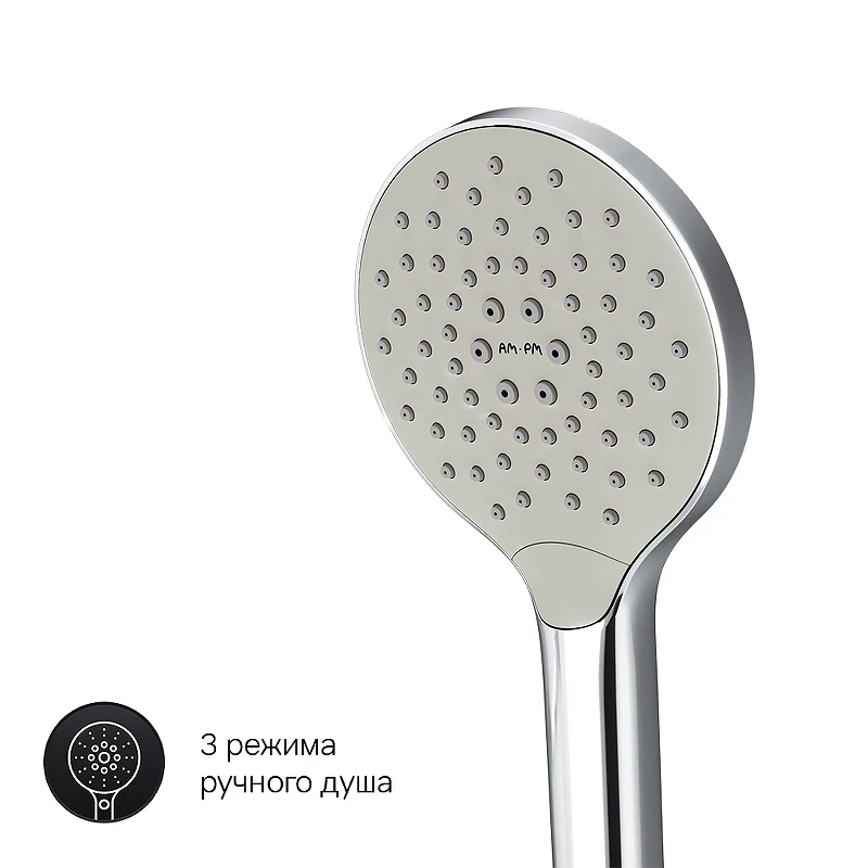 Смеситель для ванны AM.PM Like F8095000 универсальный Хром латунь на стену