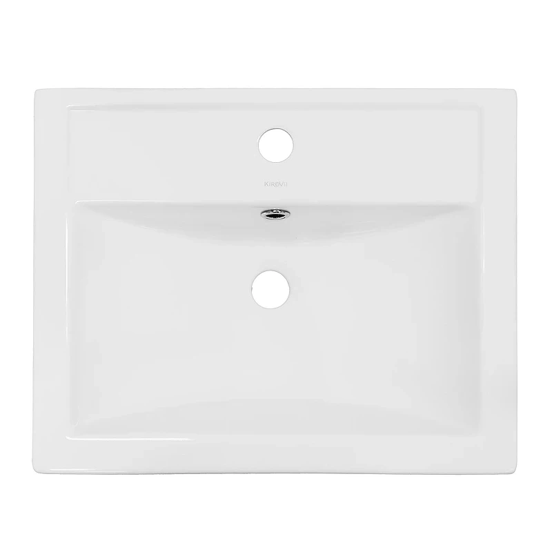 Тумба с раковиной Azario Kantri 50 CS00097246 подвесная цвет Белый глянец