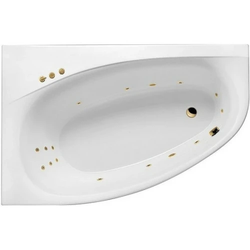 Акриловая ванна Excellent Kameleon 170x110 L WAEX.KML17.SMART.GL с гидромассажем
