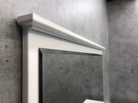 Зеркало Comforty Тбилиси 90 00003132632 Белый глянец МДФ / ЛДСП, стекло