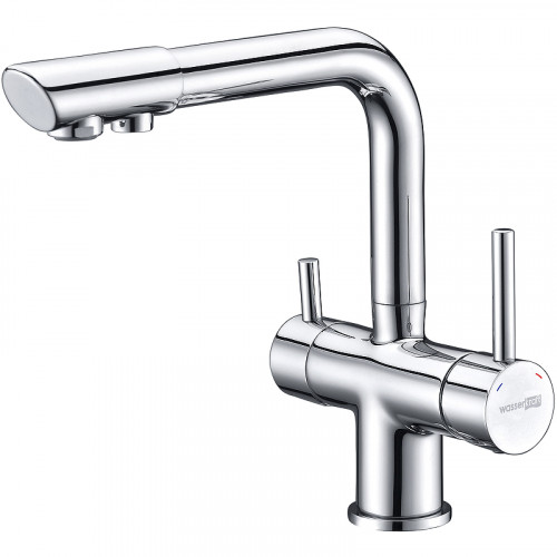 Смеситель для кухни WasserKRAFT A8017 Хром латунь