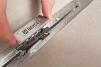 Душевой лоток Berges Simpel 600 091111 с решеткой Хром глянец