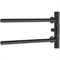 Электрический полотенцесушитель Melodia della vita Drumsticks Electro Ferrum 40х18 П2 MTRDEF4018bk Черный