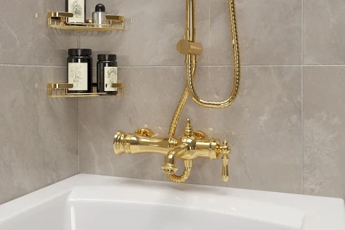 Смеситель для ванны Shouder Bizans 0230106 Золото