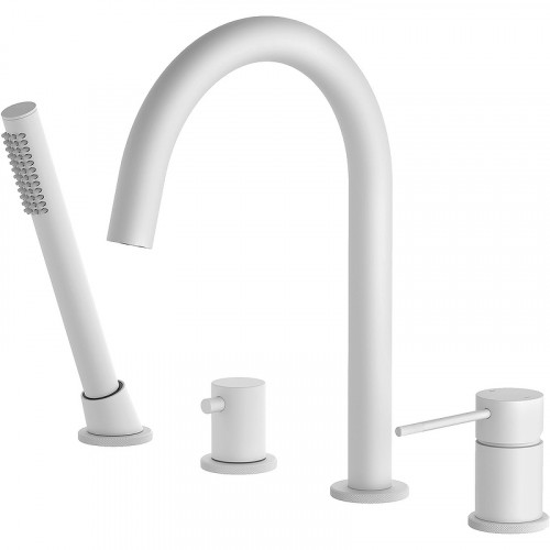 Смеситель на борт ванны Timo Saona 2320/16Y Белый матовый латунь