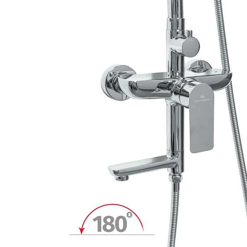 Душевая система Grocenberg GB7009CR Хром