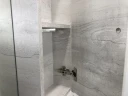 Зеркало со шкафом Comforty Прага 75 00004144199 Дуб белый МДФ / ЛДСП, стекло