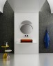 Раковина-чаша Abber Kristall 60 AT2803Opal Коричневая полиэфирная смола накладная