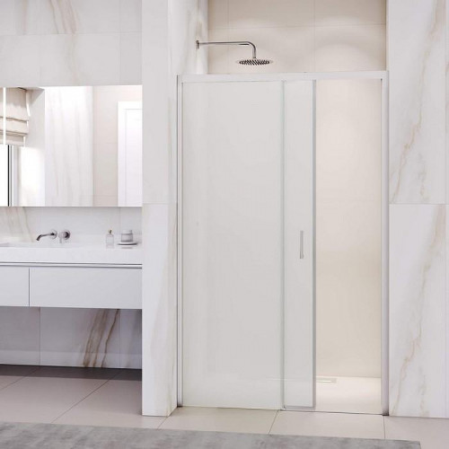 Душевая дверь RGW Passage PA-017 130 350801713-21 профиль Хром стекло матовое-сатинат