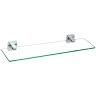 Стеклянная полка CeramaLux Quadro 61911 Хром