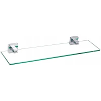 Стеклянная полка CeramaLux Quadro 61911 Хром
