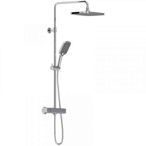 Душевая система Damixa Gala 953800000 с термостатом Хром латунь на стену
