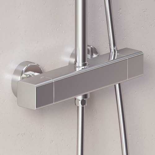 Душевая система Damixa Gala 953800000 с термостатом Хром латунь на стену