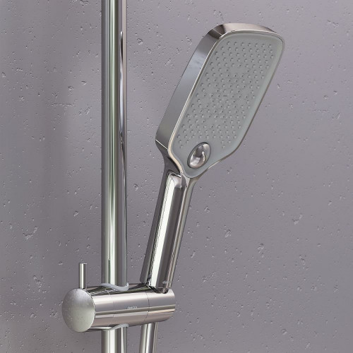 Душевая система Damixa Gala 953800000 с термостатом Хром латунь на стену