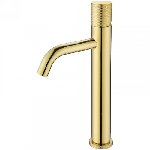 Смеситель для раковины Boheme Stick 122-GG.2 Золото латунь