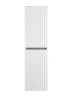 Шкаф пенал Art&Max Elegant 40 AM-ELEGANT-1500-2А-SO-BL-LED-P подвесной цвет Белый глянец