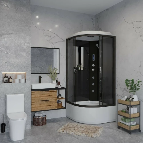 Душевая кабина Niagara Classic 90x90 NG-6508-14F с гидромассажем