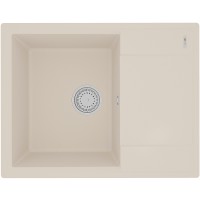 Кухонная мойка Lemark Imandra 640 9910024 Шампань искусственный камень (литьевой мрамор) встраиваемый