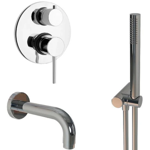 Смеситель для ванны Paini Cox 78CRSET26911BATH Хром