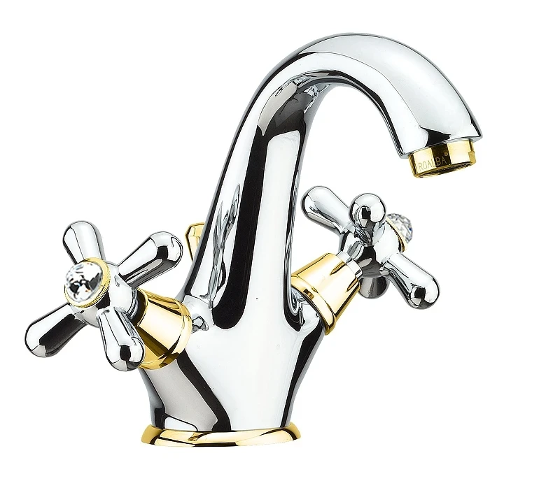 Смеситель для раковины Fiore Margot Sky 01CO0623 цвет Хром Золото