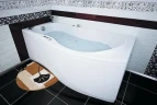 Акриловая ванна Aquanet Borneo 170x90 R 203910 без гидромассажа