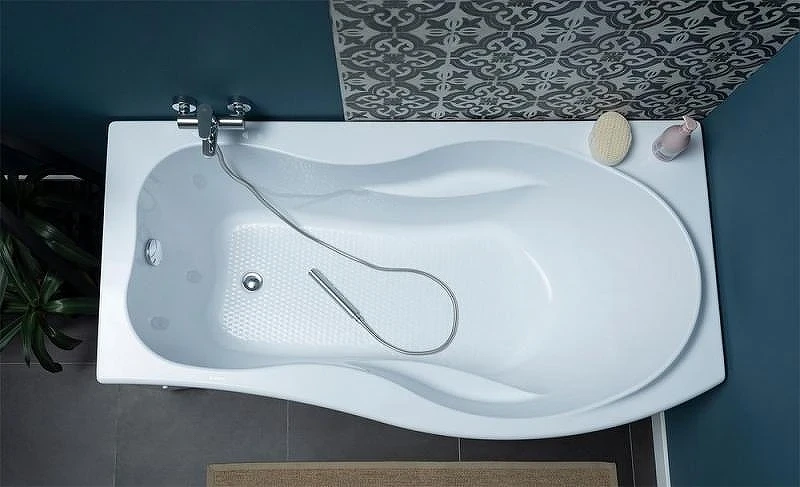 Акриловая ванна Aquanet Borneo 170x90 R 203910 без гидромассажа