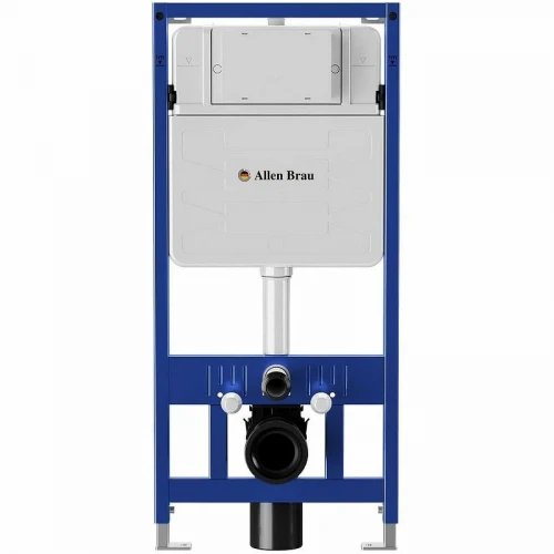 Инсталляция Allen Brau Pneumatic 9.11100.20 для унитаза без клавиши смыва пластик