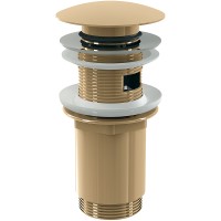 Донный клапан Alcaplast A392-G-P click-clack Золото глянец