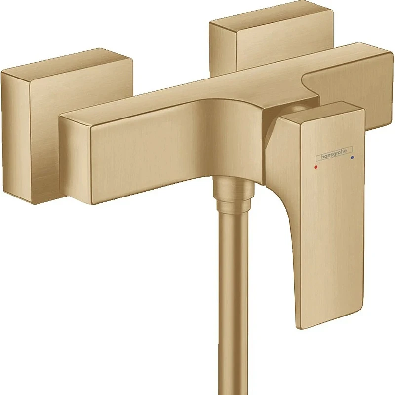 Смеситель для душа Hansgrohe Metropol 32560140 Шлифованная бронза латунь на стену